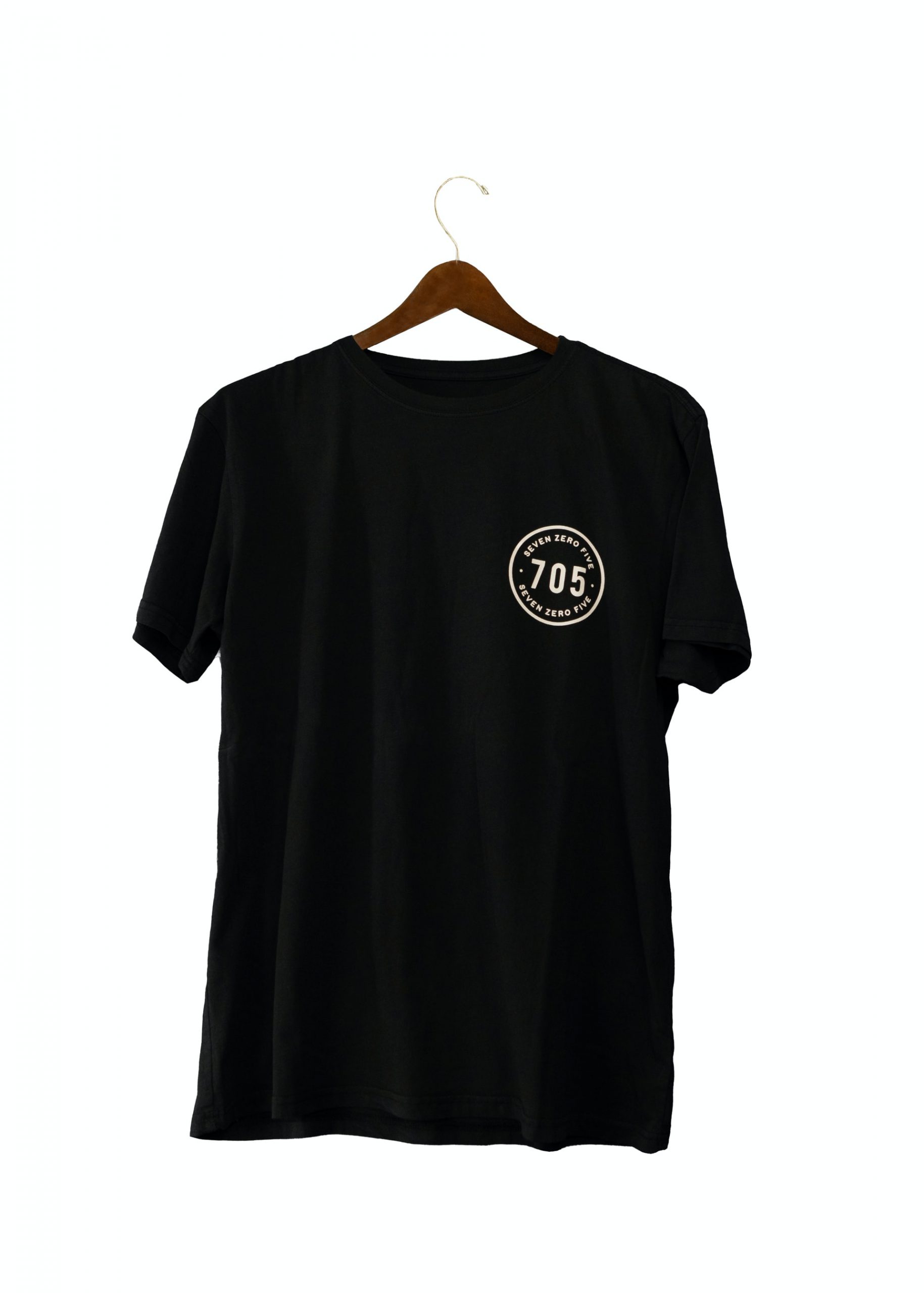Crew Neck Embroidered Multicolor Lettering Cotton T-shirt